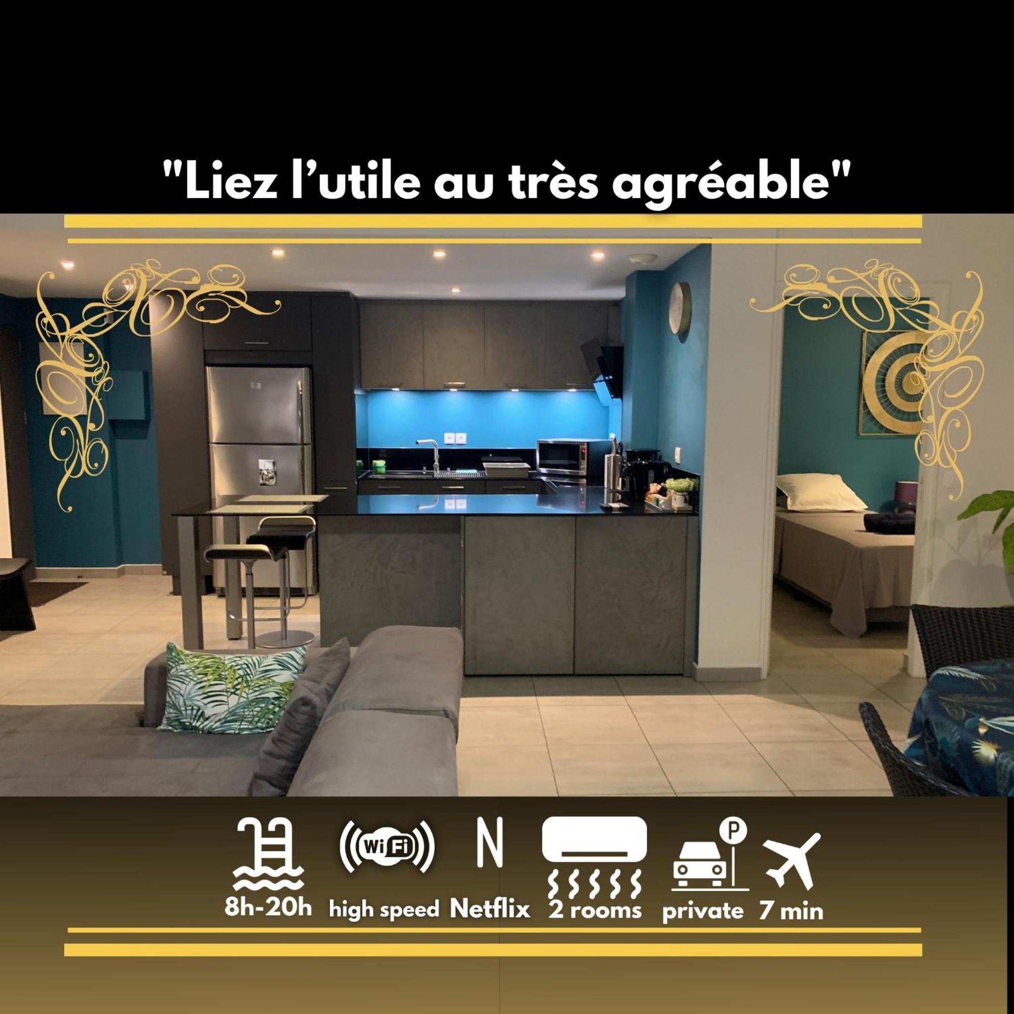 Kaili Ocean View Luxury 2Br Ac Throughout Fiber Wifi & Pool Apartman Papeete  Kültér fotó