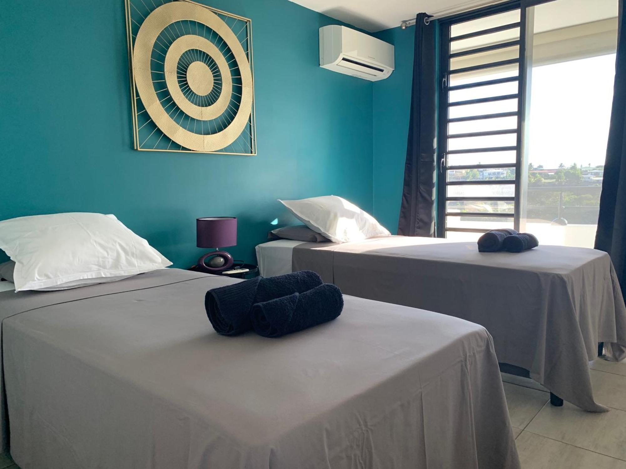 Kaili Ocean View Luxury 2Br Ac Throughout Fiber Wifi & Pool Apartman Papeete  Kültér fotó