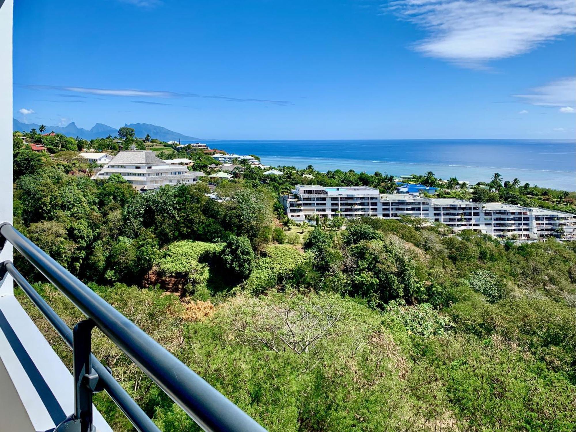 Kaili Ocean View Luxury 2Br Ac Throughout Fiber Wifi & Pool Apartman Papeete  Kültér fotó