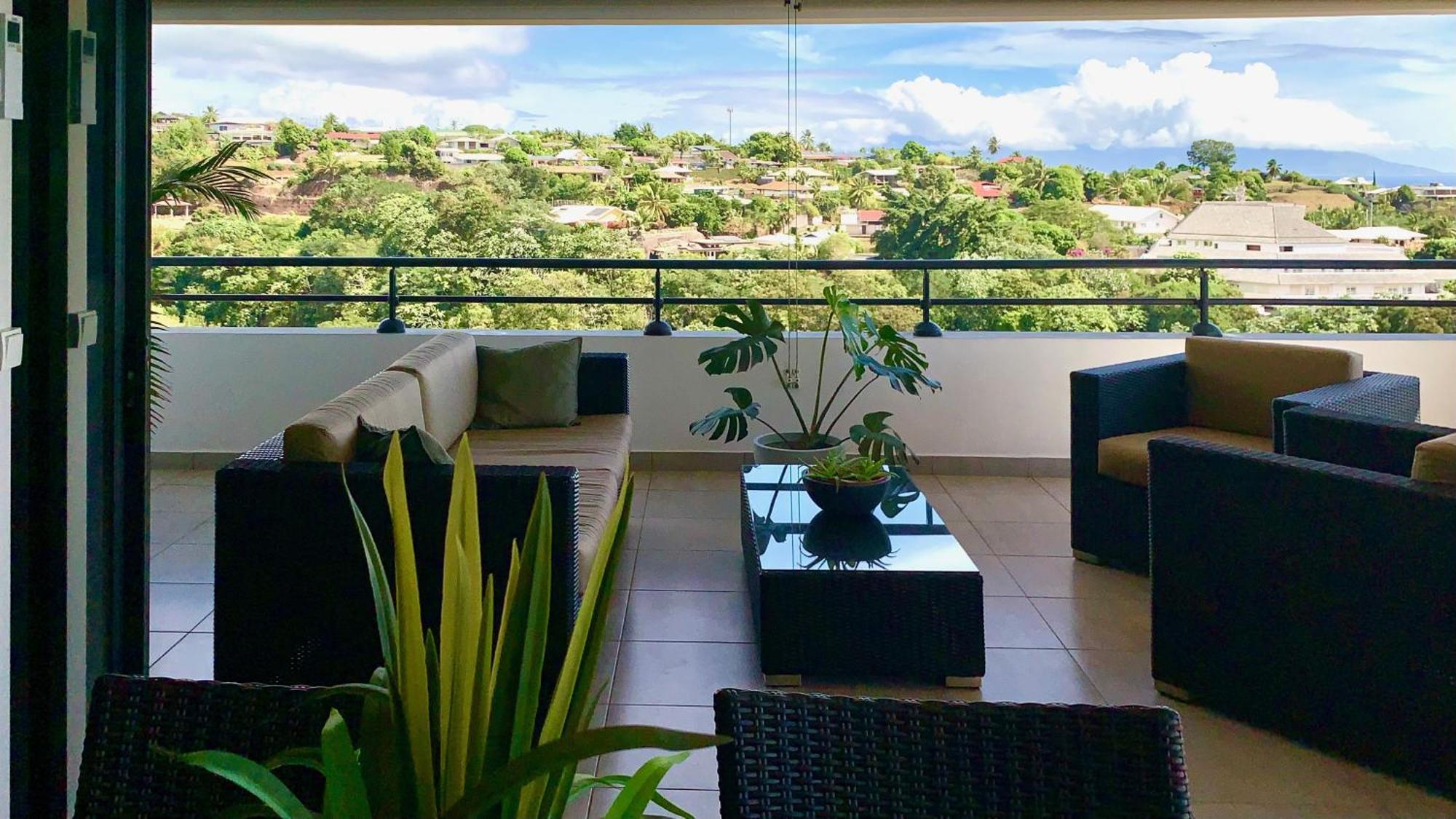 Kaili Ocean View Luxury 2Br Ac Throughout Fiber Wifi & Pool Apartman Papeete  Kültér fotó